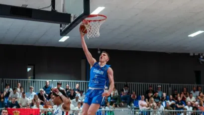 Detalj sa meča Srbija – Francuska (FIBA)